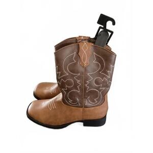 Wonder Nation Boys Western Cowboy Boots Size 4